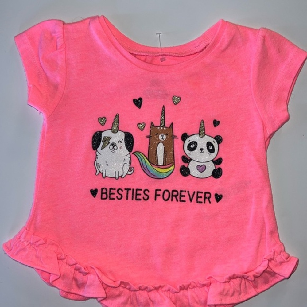 🛍 PRETTY LITTLE GIRLS SHIRT SIZE 6 MONTHS 🛍